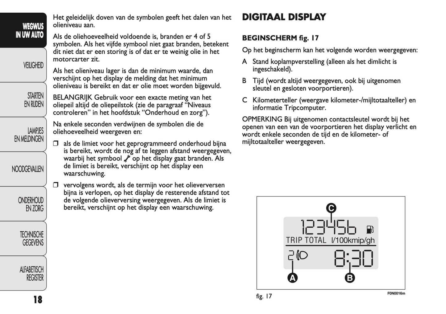 2010-2011 Fiat Ducato Owner's Manual | Dutch