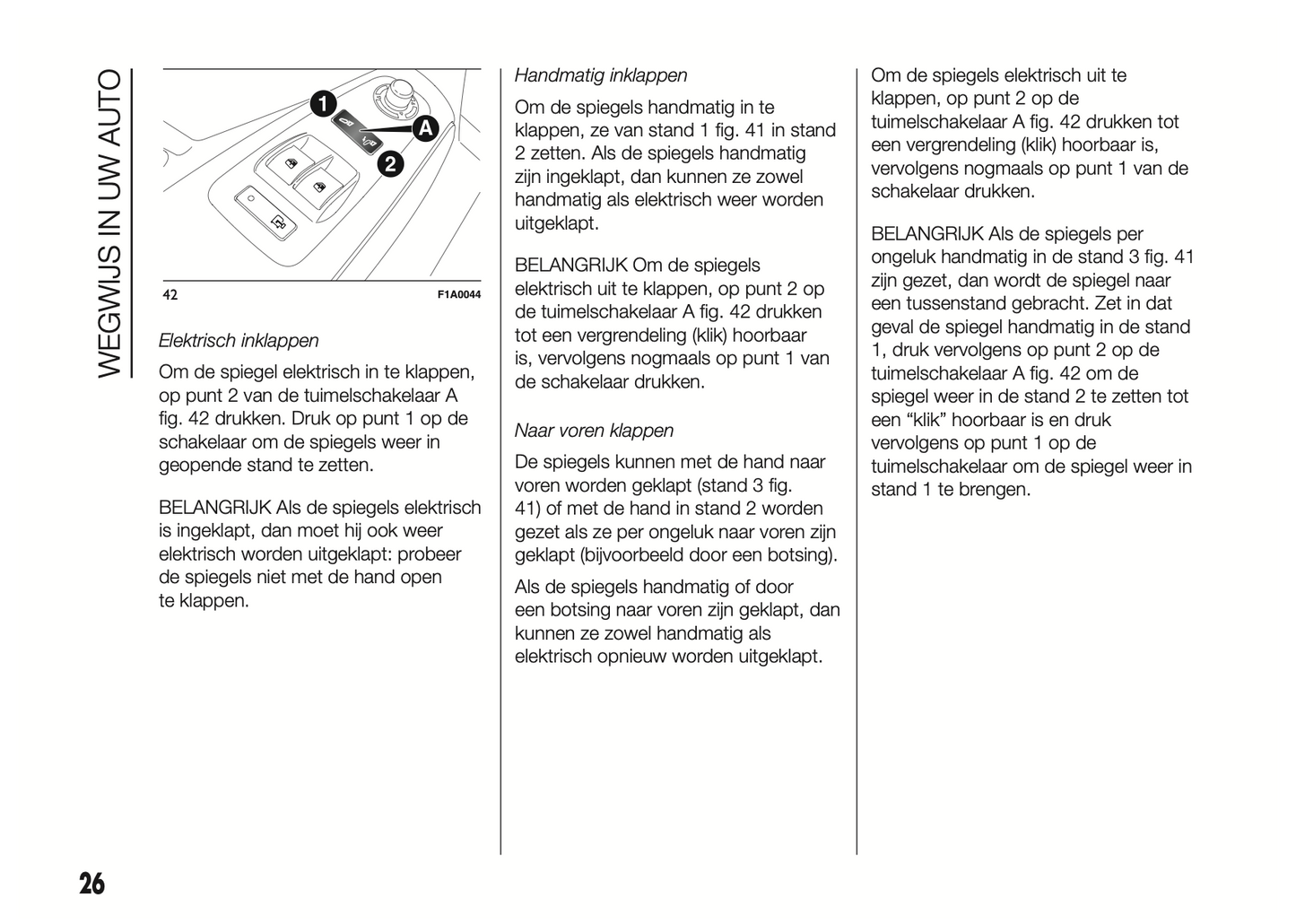 2015-2016 Fiat Ducato Owner's Manual | Dutch