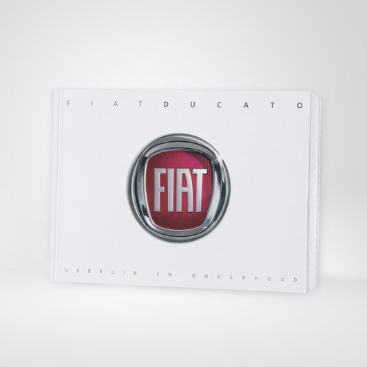 2018 Fiat Ducato Camper Owner's Manual | Dutch