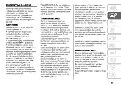 2024-2025 Fiat Ducato Owner's Manual | Dutch