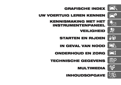 2024-2025 Fiat Ducato Owner's Manual | Dutch