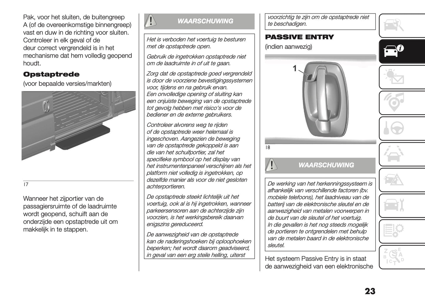 2025-2026 Fiat Ducato Gebruikershandleiding | Nederlands
