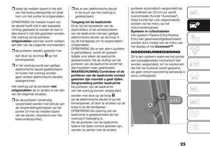 2025-2026 Fiat Ducato Gebruikershandleiding | Nederlands