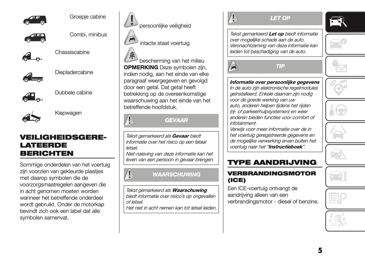 2025-2026 Fiat Ducato Gebruikershandleiding | Nederlands