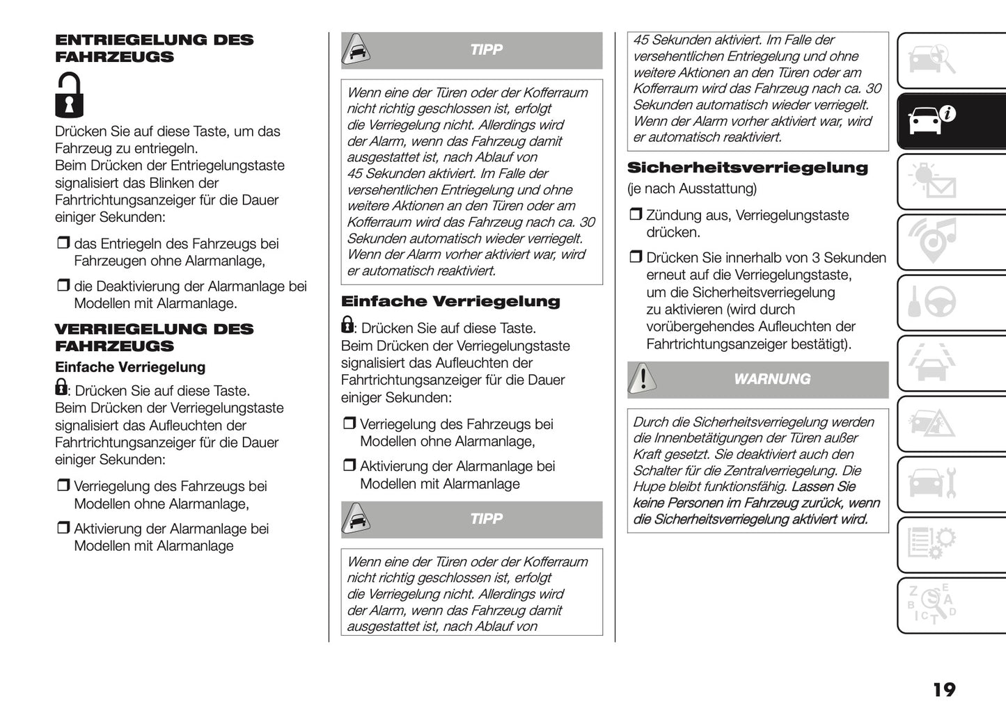 2025-2026 Fiat Grande Panda Owner's Manual | German