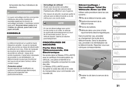 2025-2026 Fiat Grande Panda Owner's Manual | French