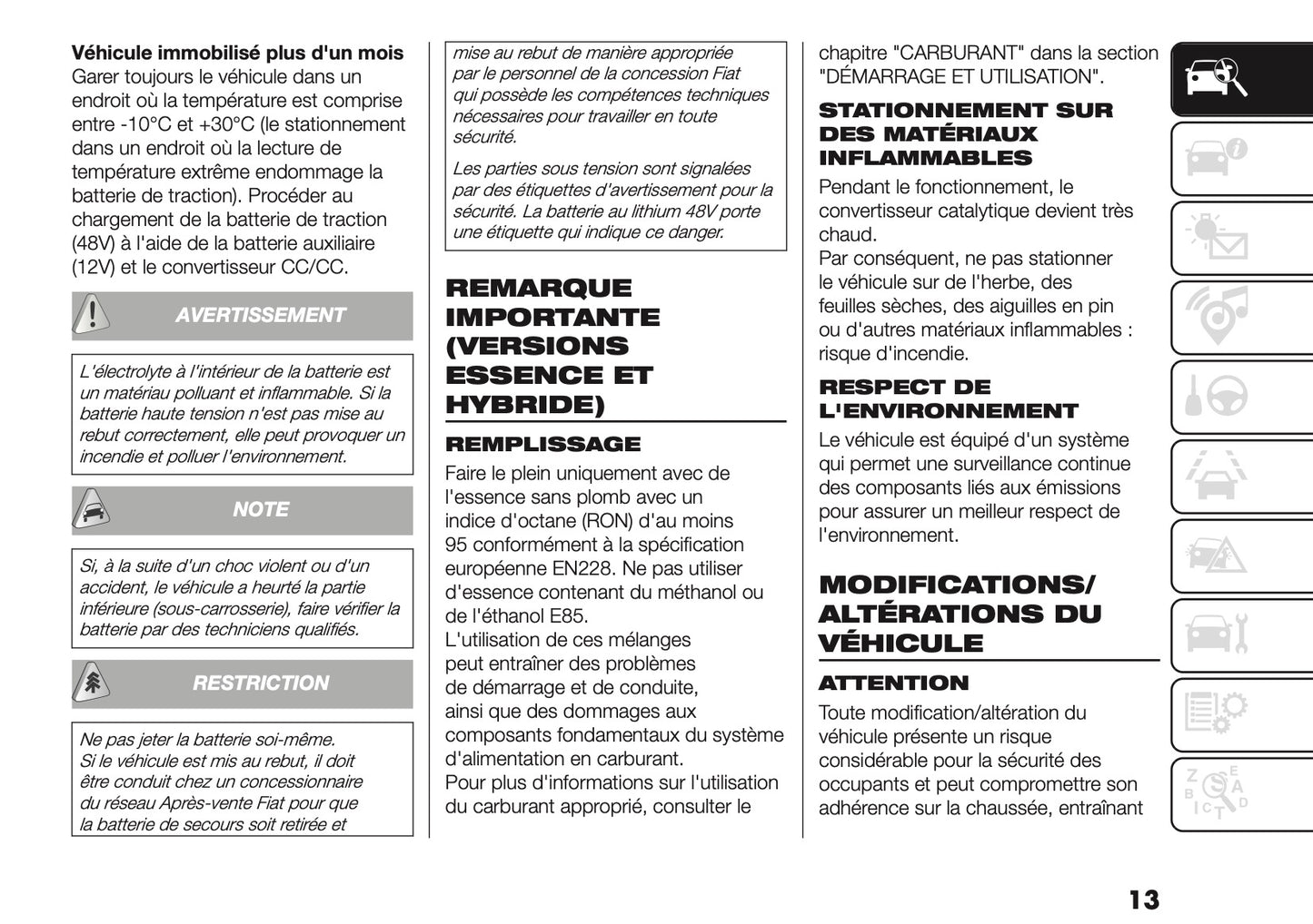 2026 Fiat Grande Panda Owner's Manual | French