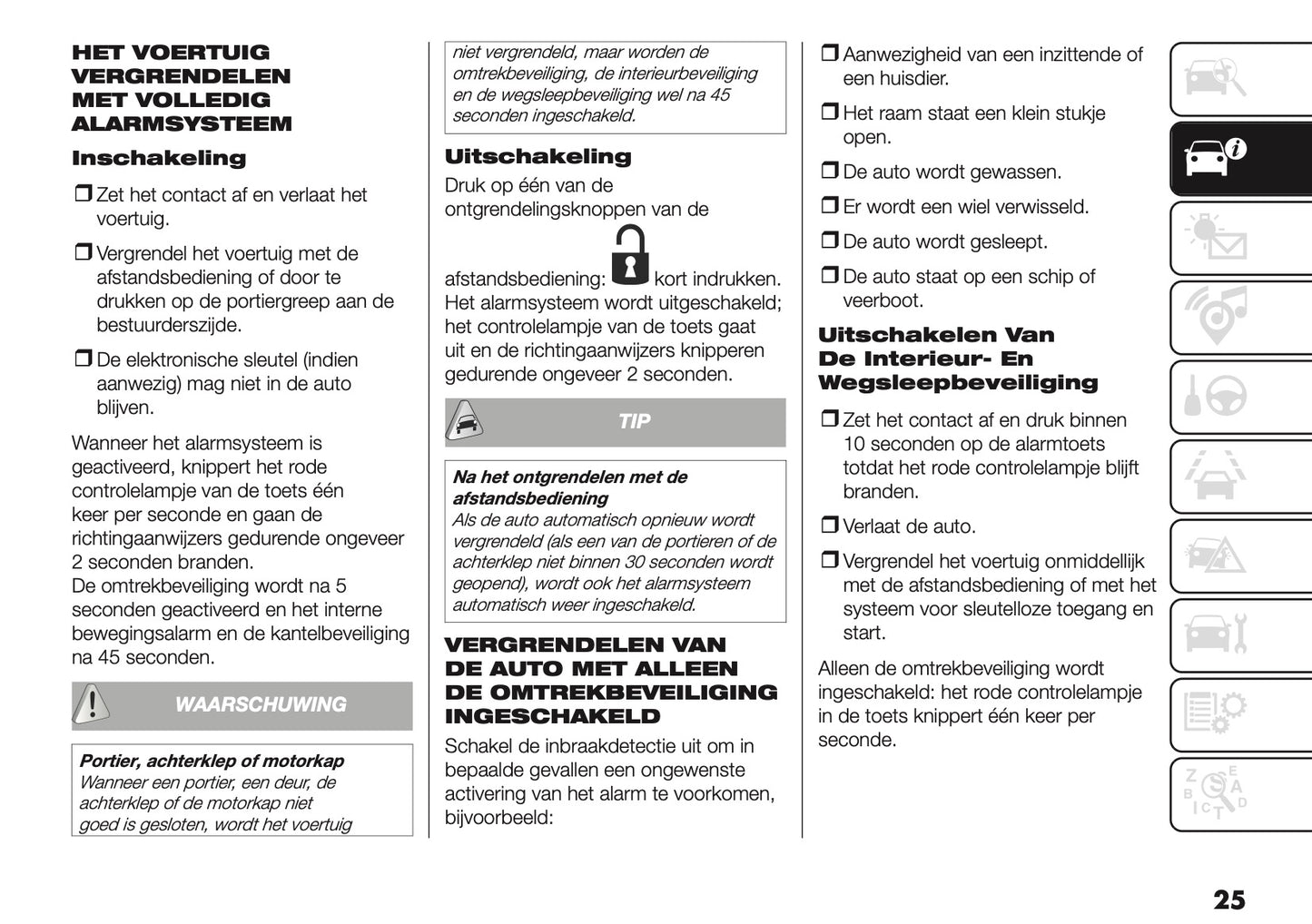 2025 Fiat Grande Panda Owner's Manual | Dutch