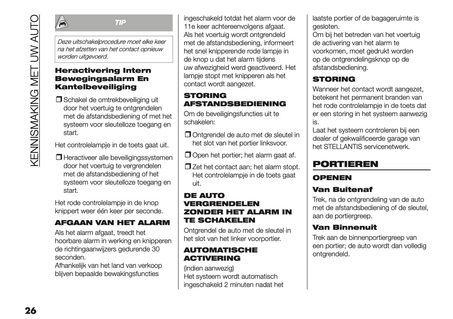 2025 Fiat Grande Panda Owner's Manual | Dutch