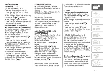 2024-2025 Fiat Panda/Panda Cross Owner's Manual | German