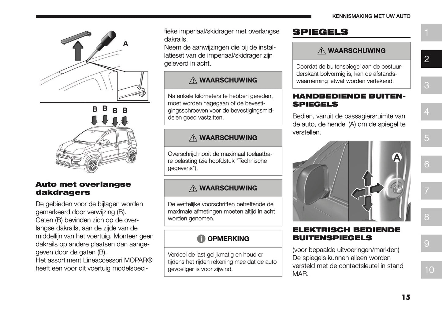 2026 Fiat Panda/Pandina Bedienungsanleitung | Deutsch