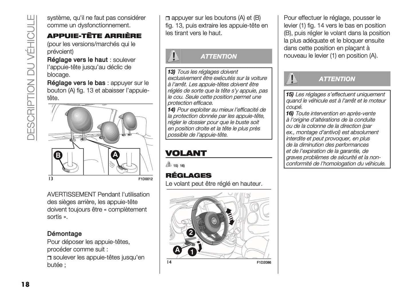 2024-2025 Fiat Panda/Panda Cross Owner's Manual | French