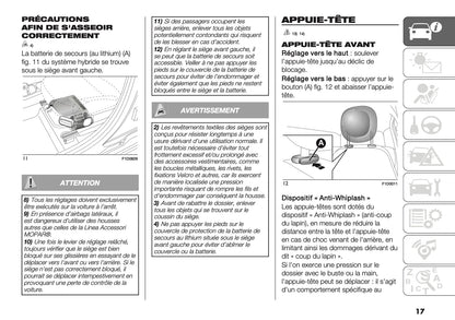 2025-2026 Fiat Panda/Pandina Owner's Manual | French