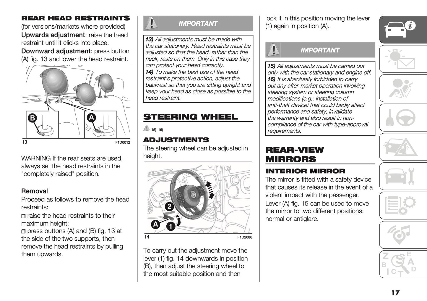 2024-2025 Fiat Panda/Panda Cross Owner's Manual | English