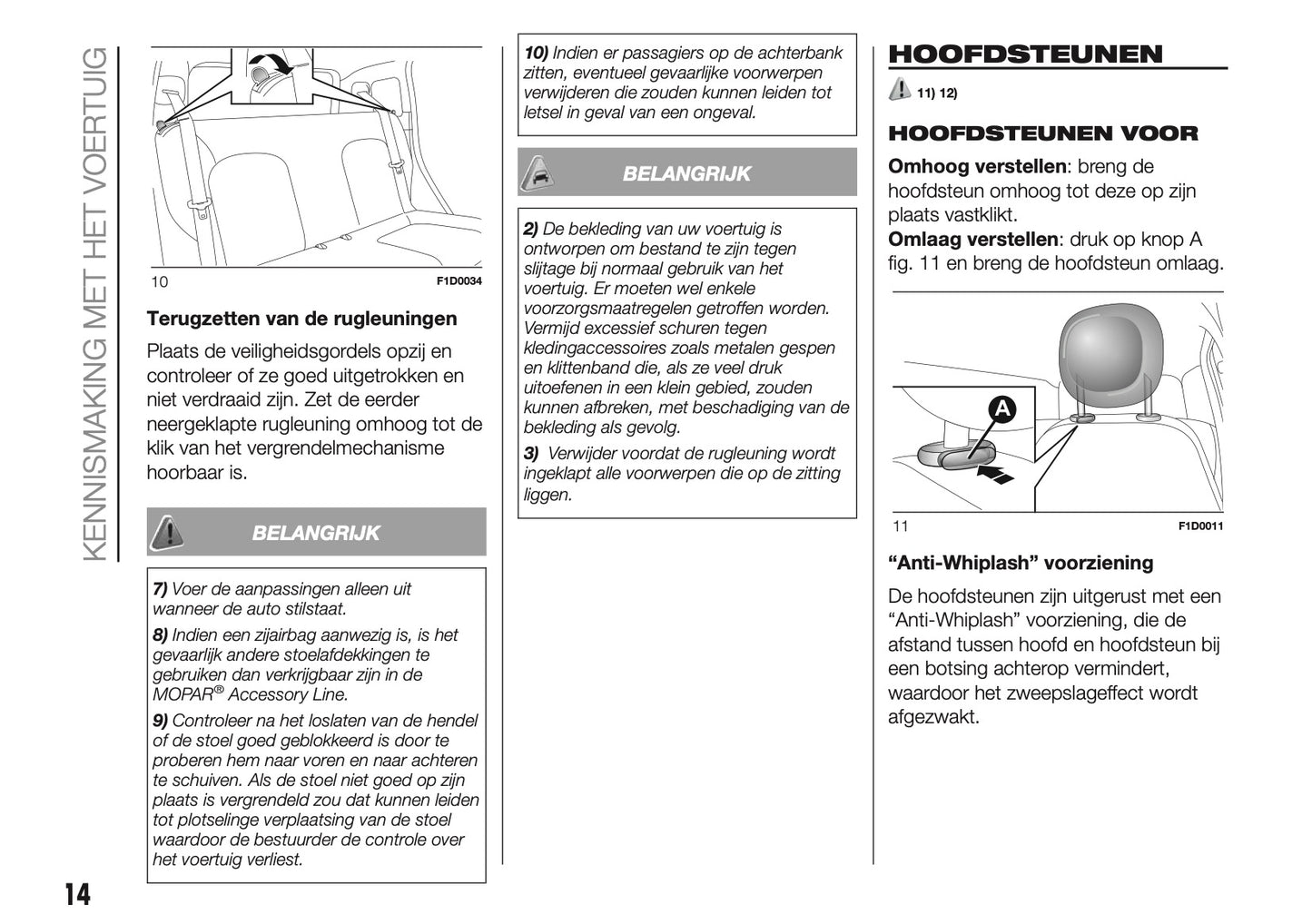 2018-2019 Fiat Panda Gebruikershandleiding | Nederlands