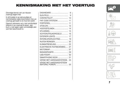 2018-2019 Fiat Panda Gebruikershandleiding | Nederlands