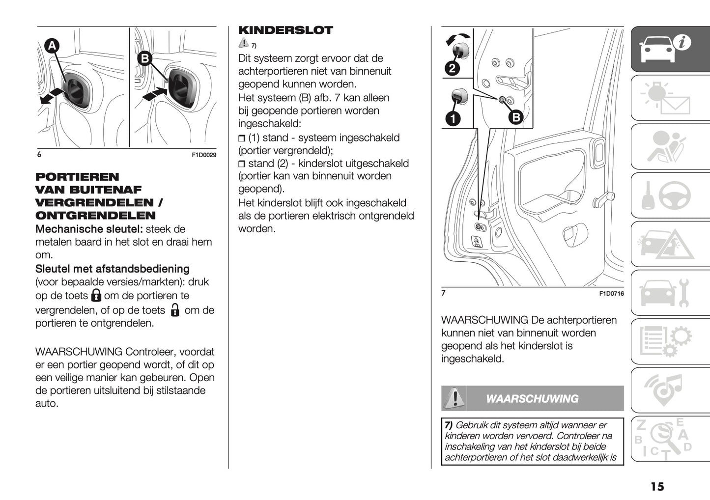 2024-2025 Fiat Panda/Pandina Owner's Manual | Dutch