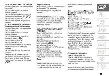 2024-2025 Fiat Panda/Pandina Owner's Manual | Dutch