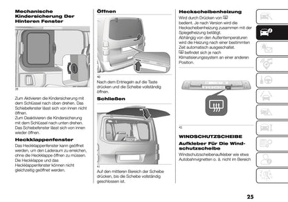2026 Fiat Scudo/Ulysse Owner's Manual | German