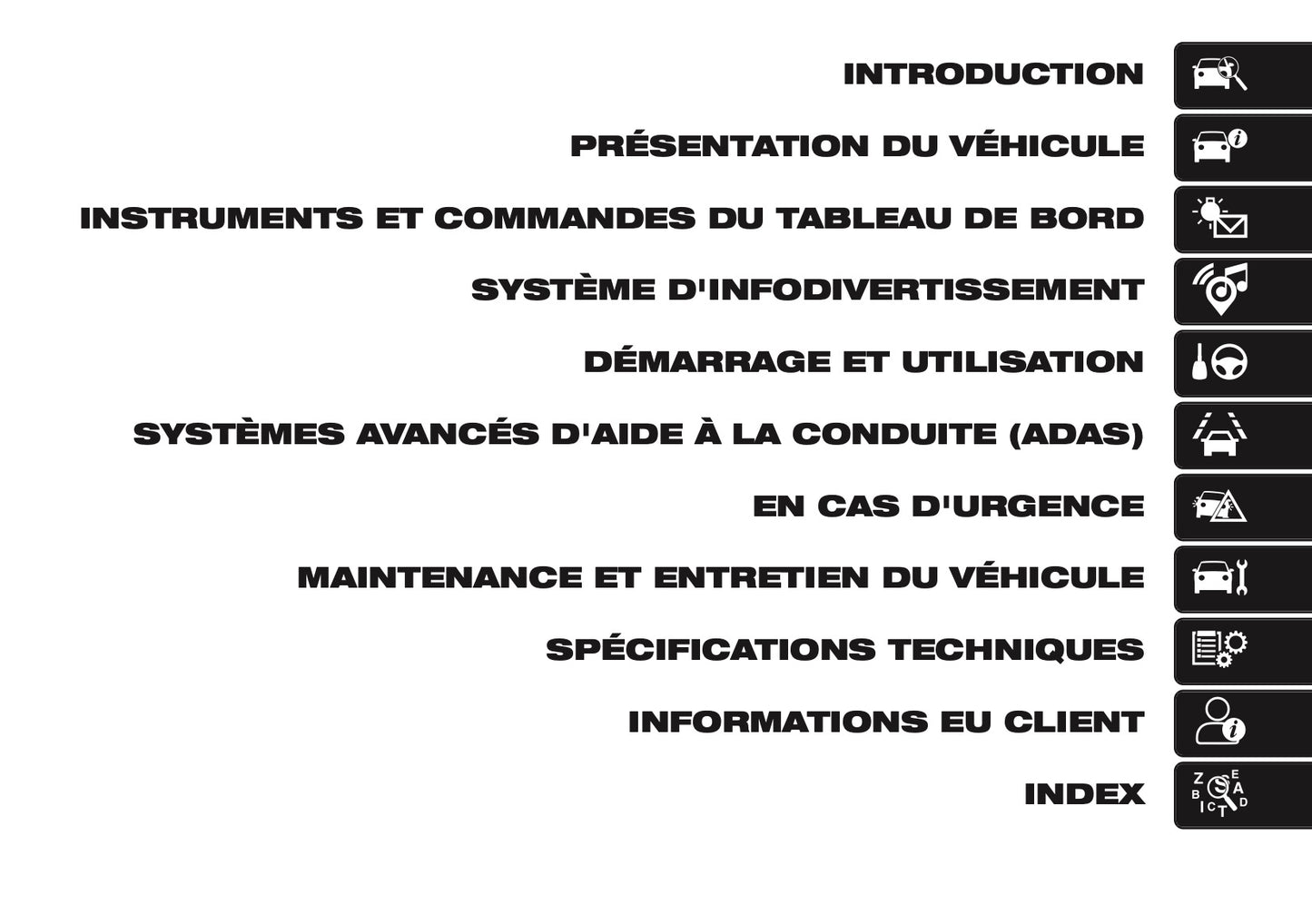 2025 Fiat Scudo/Ulysse Owner's Manual | French