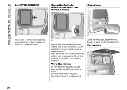 2025 Fiat Scudo/Ulysse Owner's Manual | French