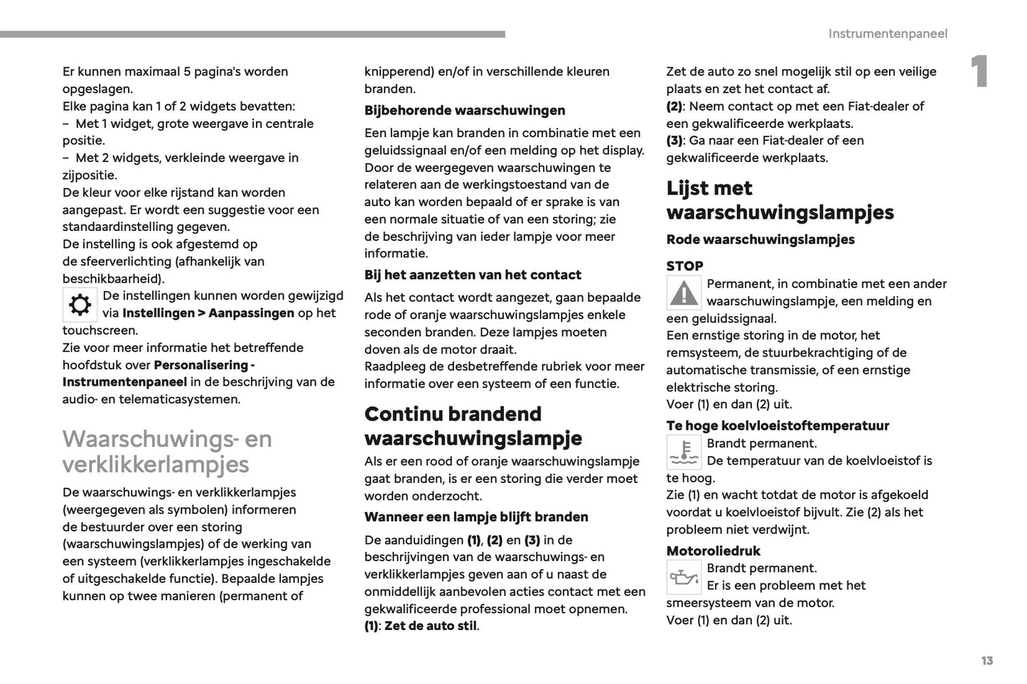 2023-2025 Fiat Scudo/E-Scudo Ulysse/E-Ulysse Gebruikershandleiding | Nederlands