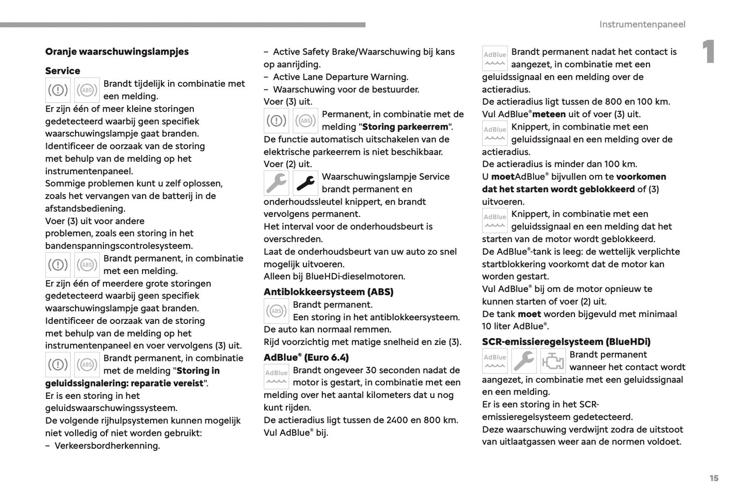 2023-2025 Fiat Scudo/E-Scudo Ulysse/E-Ulysse Gebruikershandleiding | Nederlands