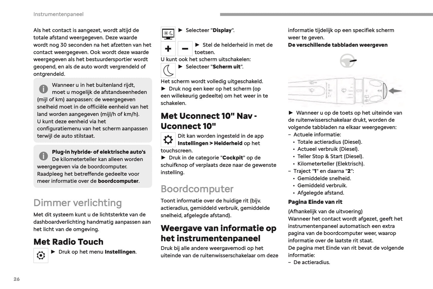 2023-2025 Fiat Scudo/E-Scudo Ulysse/E-Ulysse Gebruikershandleiding | Nederlands