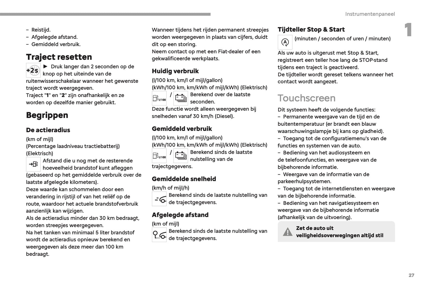2023-2025 Fiat Scudo/E-Scudo Ulysse/E-Ulysse Gebruikershandleiding | Nederlands
