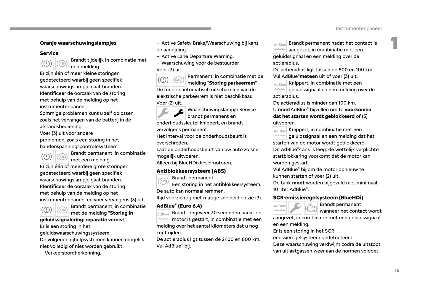 2024 Fiat Scudo/Ulysse Owner's Manual | Dutch