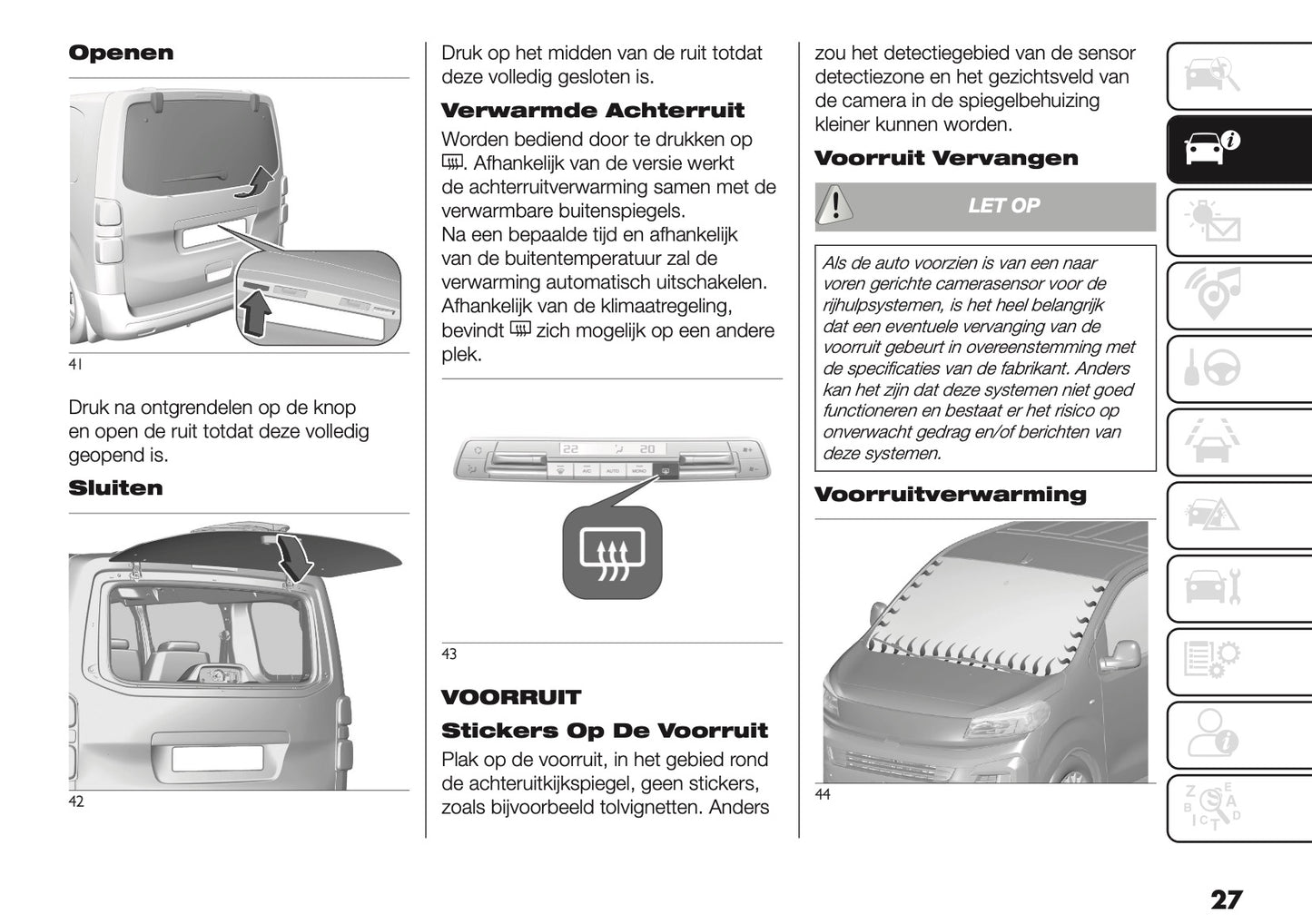 2025 Fiat Scudo/Ulysse Gebruikershandleiding | Nederlands