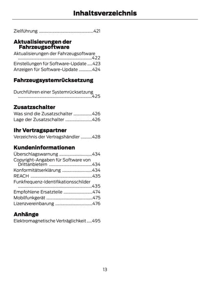 2024-2025 Ford Bronco Owner's Manual | German