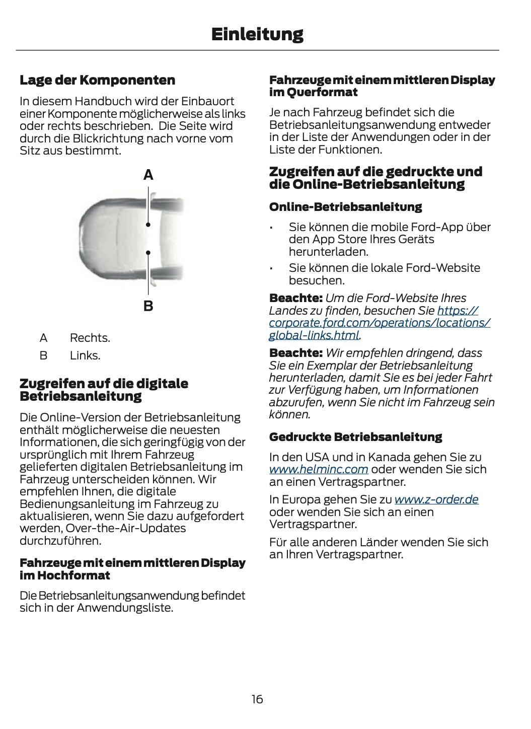 2024-2025 Ford Bronco Owner's Manual | German