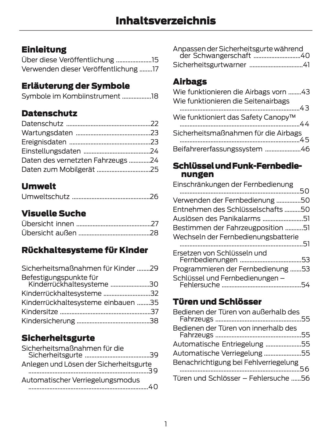 2024-2025 Ford Bronco Owner's Manual | German