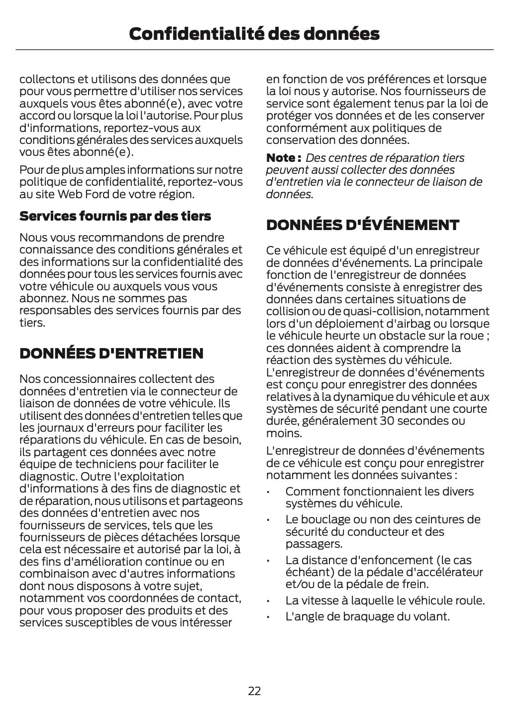 2024-2025 Ford Bronco Owner's Manual | French