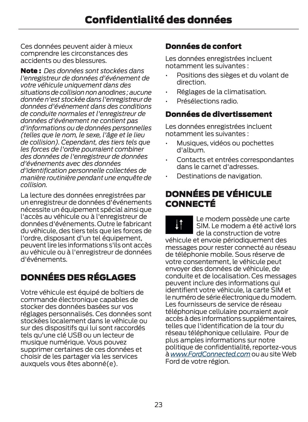 2024-2025 Ford Bronco Owner's Manual | French