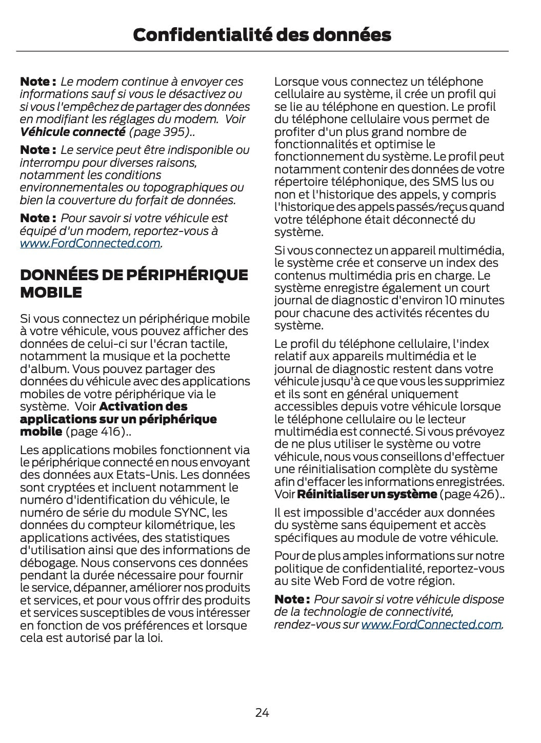 2024-2025 Ford Bronco Owner's Manual | French