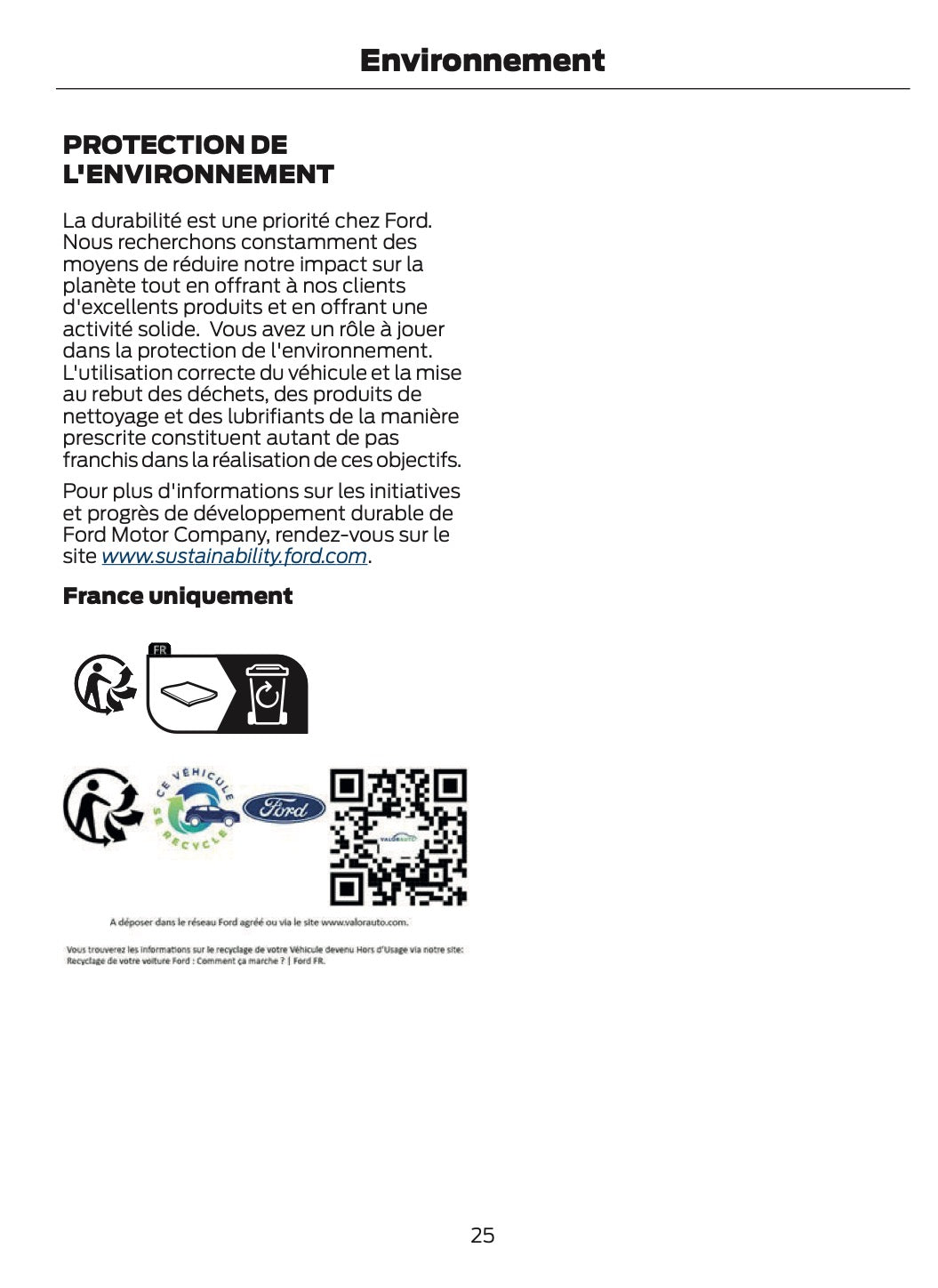 2024-2025 Ford Bronco Owner's Manual | French