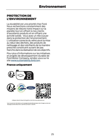 2024-2025 Ford Bronco Owner's Manual | French