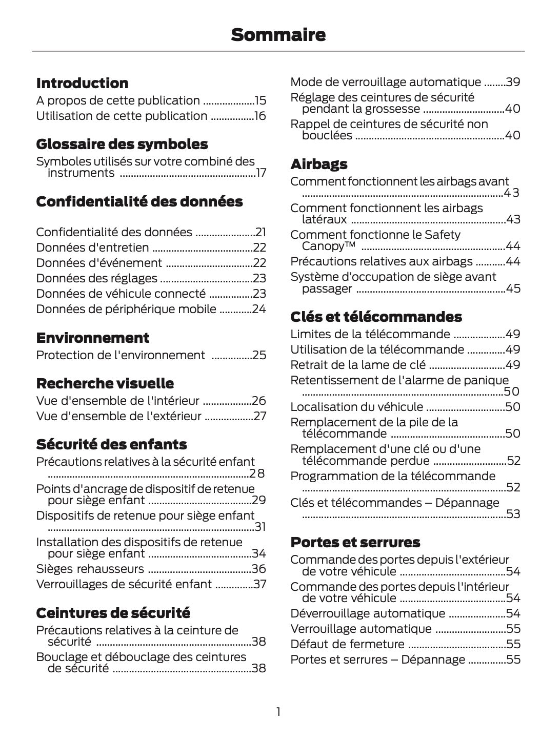 2024-2025 Ford Bronco Owner's Manual | French