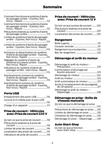 2024-2025 Ford Bronco Owner's Manual | French