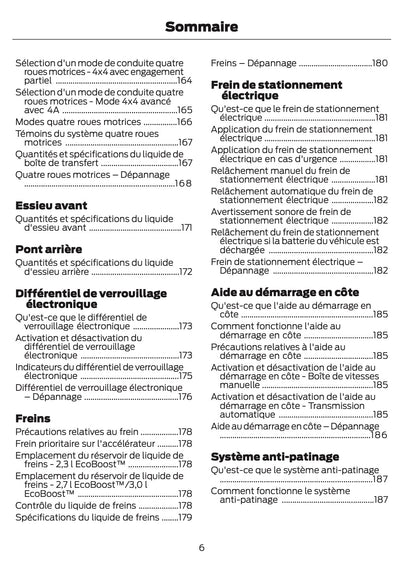 2024-2025 Ford Bronco Owner's Manual | French