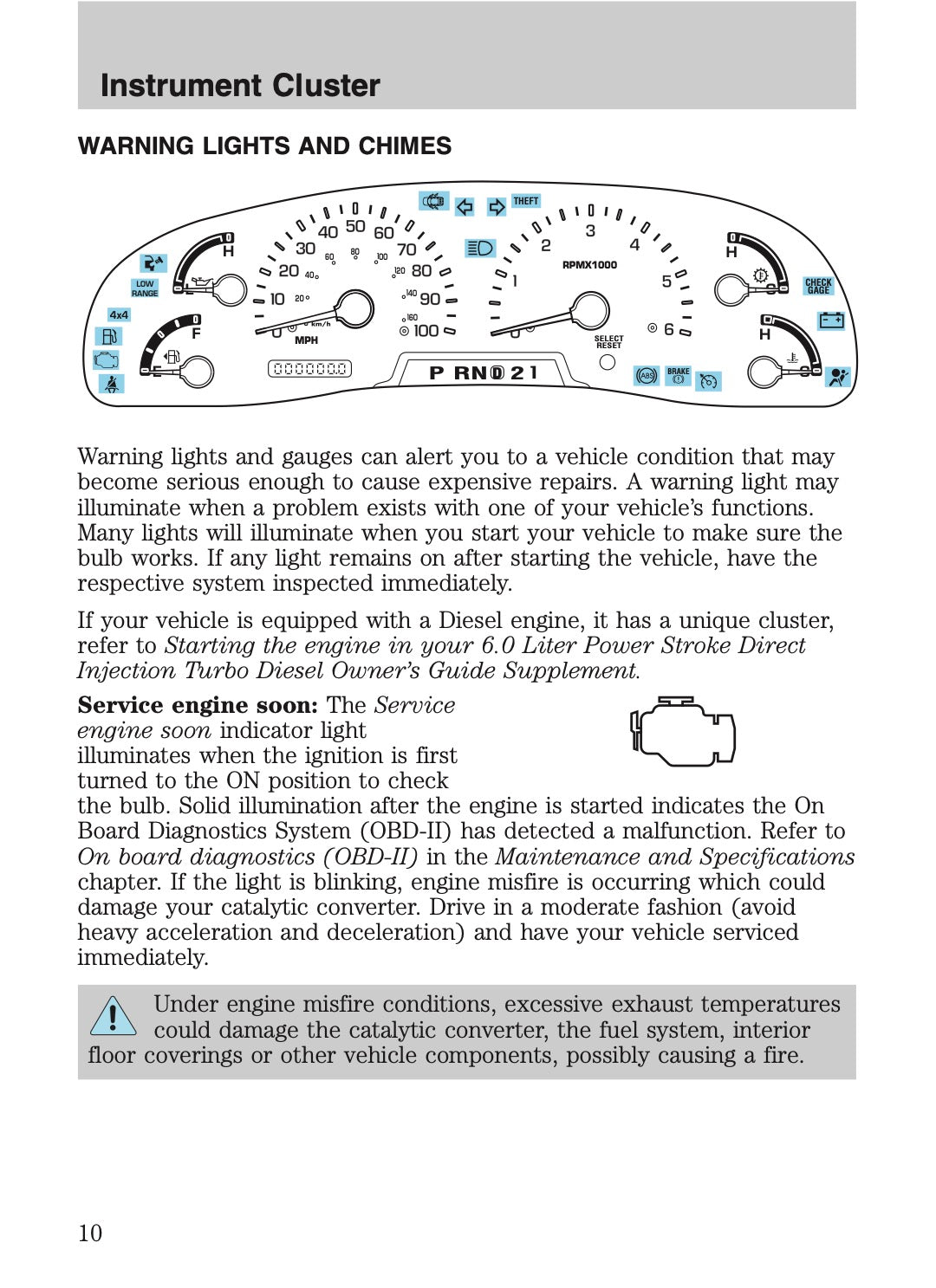2005 Ford Excursion Owner's Manual | English US