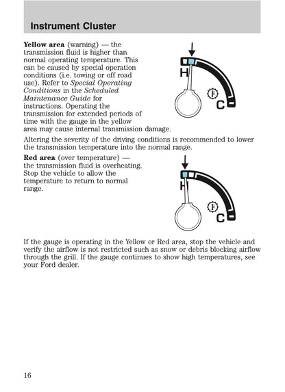 2005 Ford Excursion Owner's Manual | English US