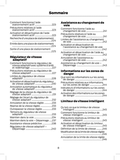 2024-2025 Ford Explorer Owner's Manual | French