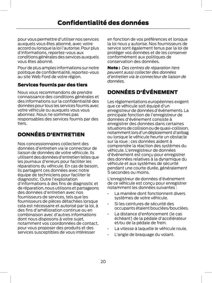 2024-2025 Ford Explorer Owner's Manual | French