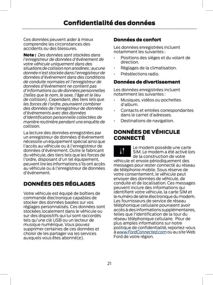 2024-2025 Ford Explorer Owner's Manual | French