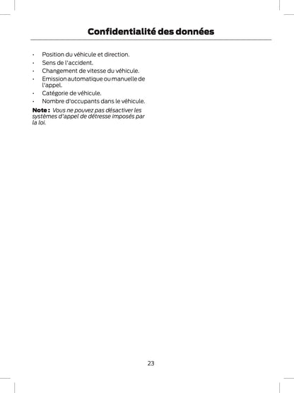 2024-2025 Ford Explorer Owner's Manual | French