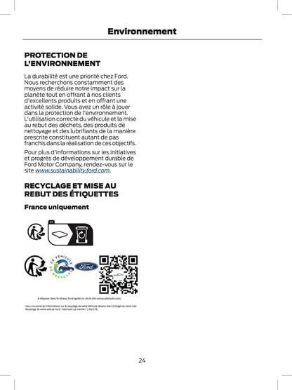 2024-2025 Ford Explorer Owner's Manual | French