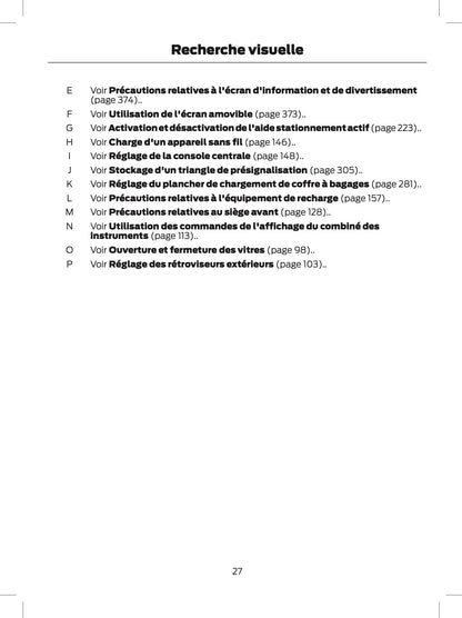 2024-2025 Ford Explorer Owner's Manual | French